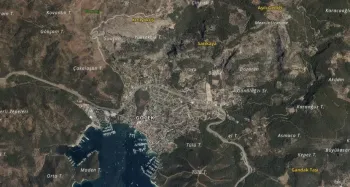 Продается участок под виллу с видом на море в Гёчеке, Турция